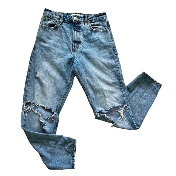 Zara Denim - Zara Ripped Jeans Size 4